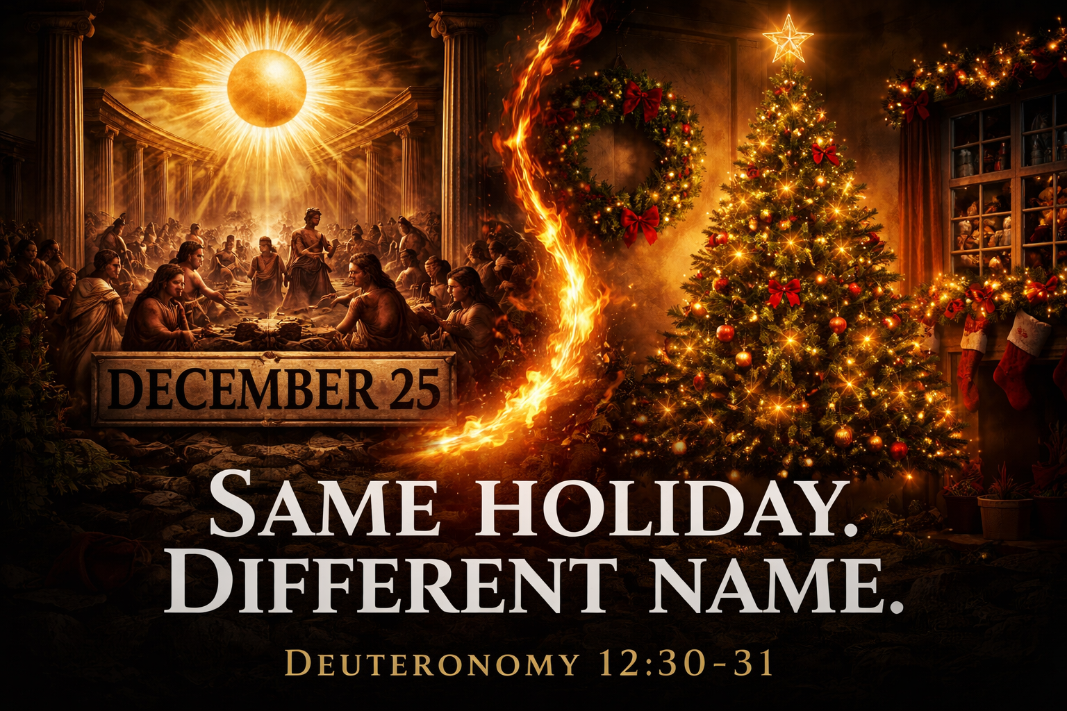 Same Holiday Different Name - Saturnalia to Christmas