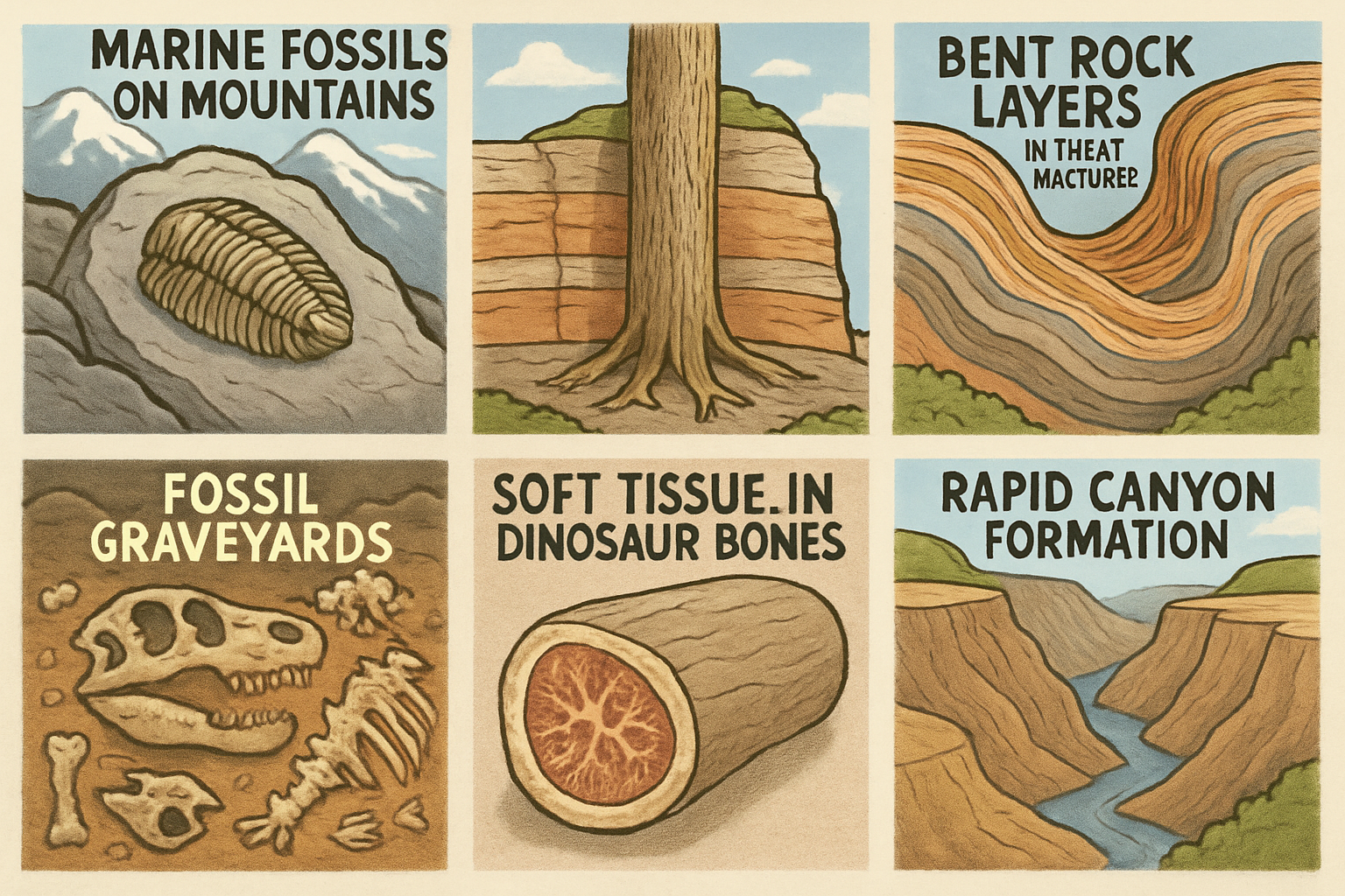 Flood Geology Evidence