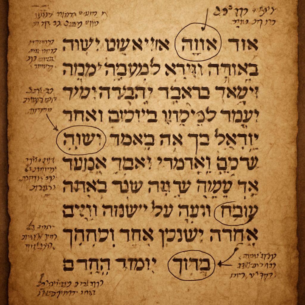 Hebrew Manuscript Study