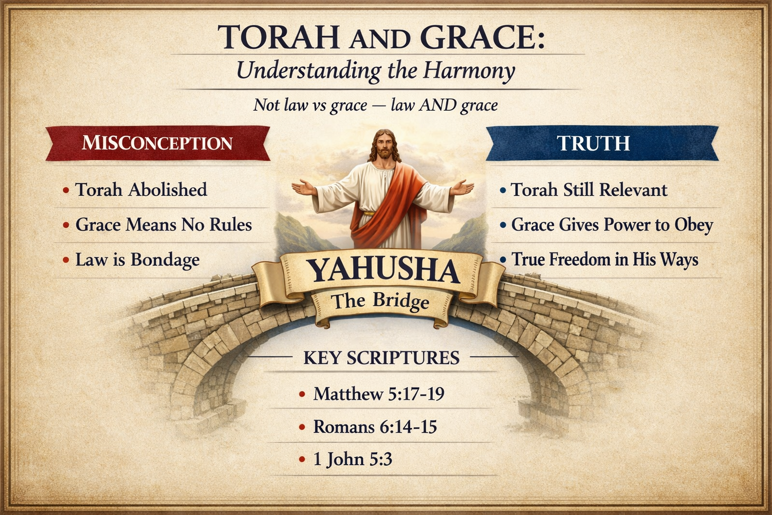 Torah vs Grace Comparison