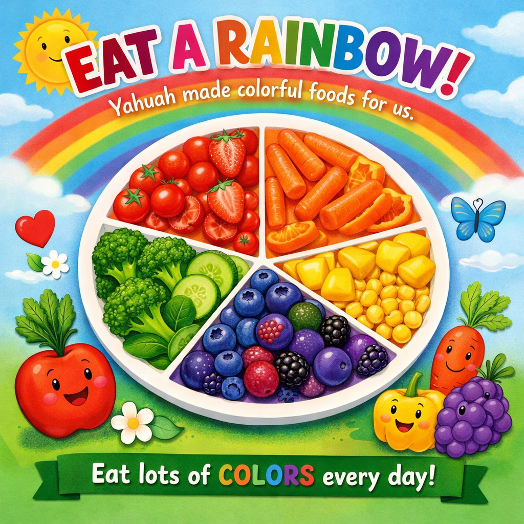 CHILD Rainbow Plate