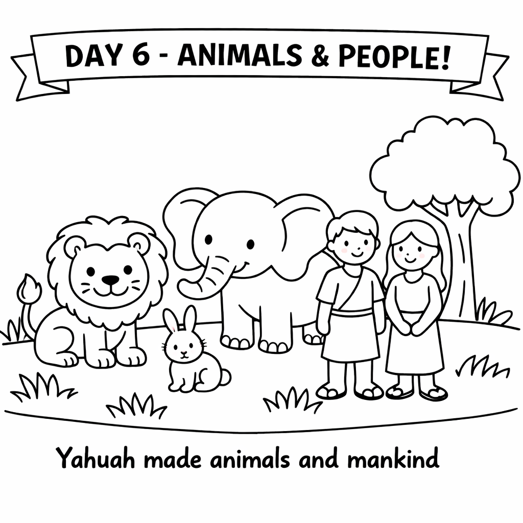 COLORING Day6 Animals