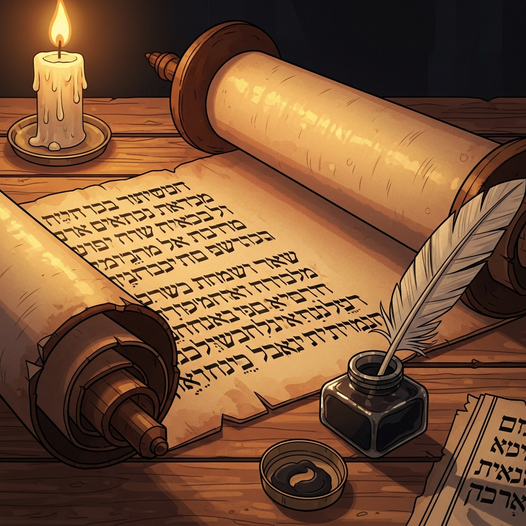 YOUTH Ancient Hebrew Scroll