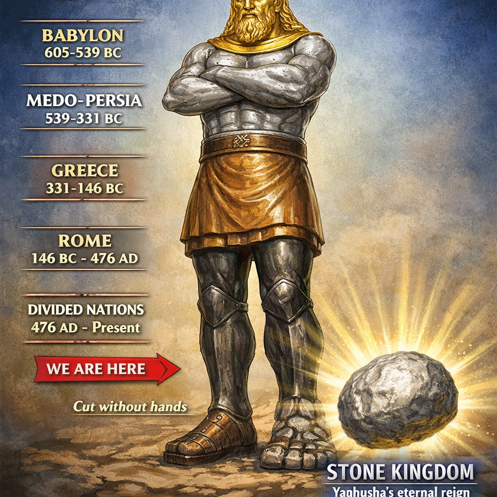 YOUTH Prophecy Four Empires Statue